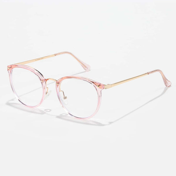 Anti-Blaulicht-Brille rundem Rahmen