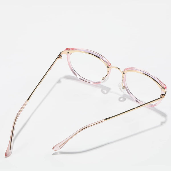 Anti-Blaulicht-Brille rundem Rahmen