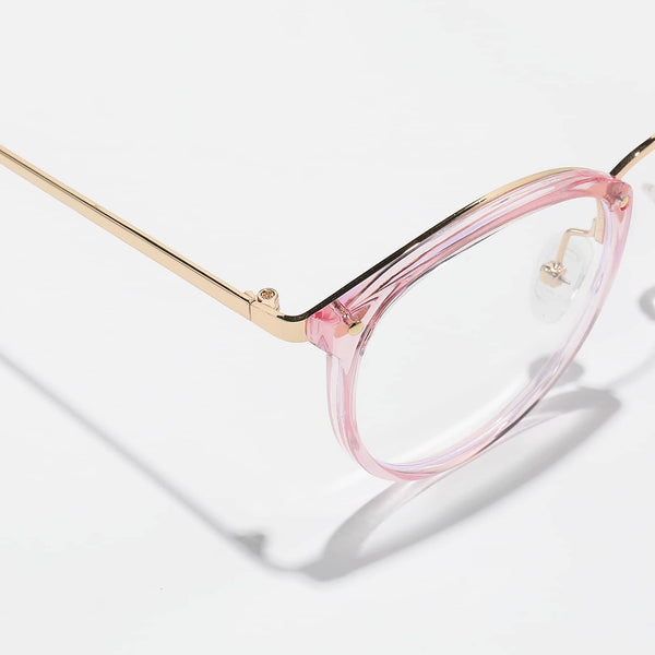 Anti-Blaulicht-Brille rundem Rahmen