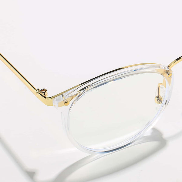 Anti-Blaulicht-Brille rundem Rahmen