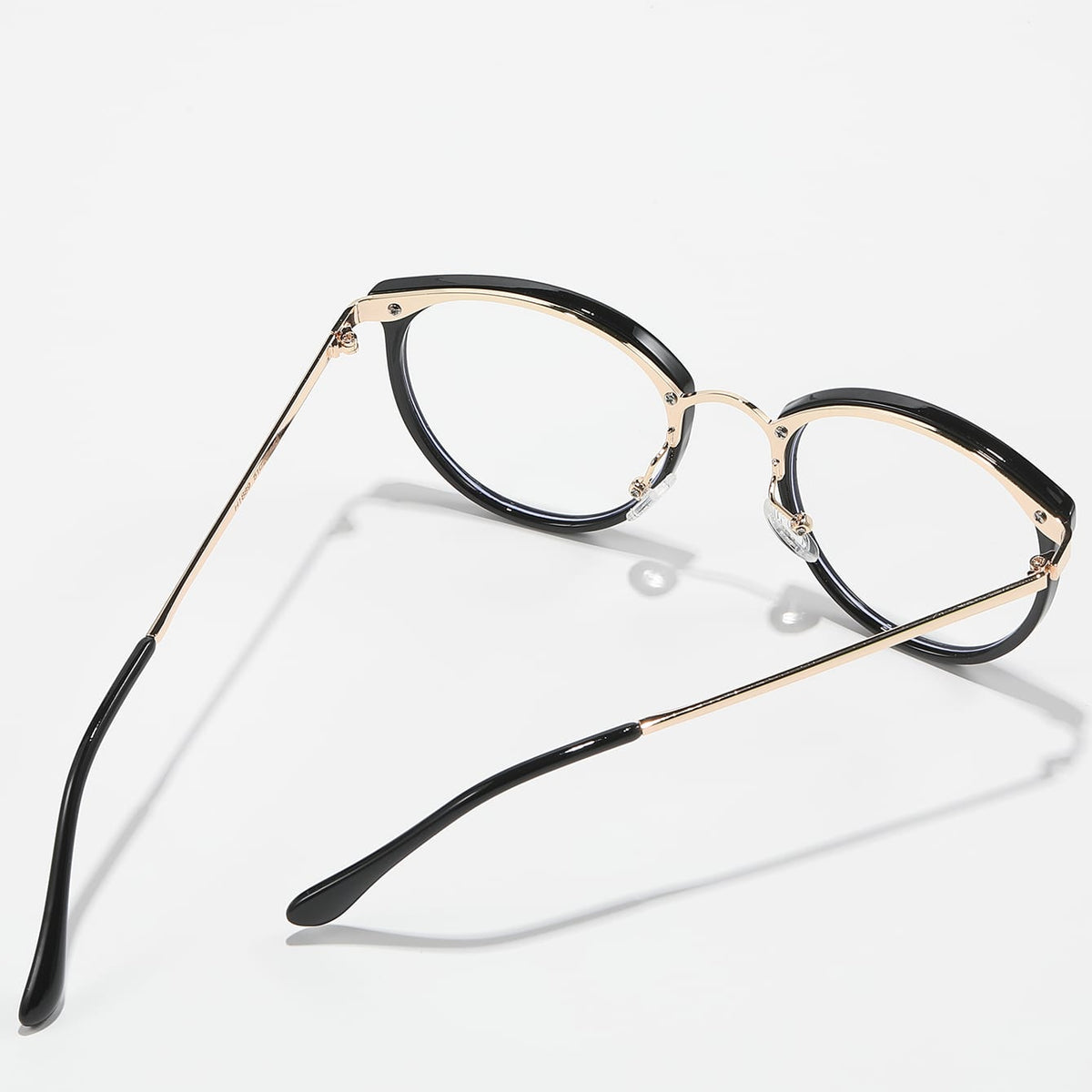 Anti-Blaulicht-Brille rundem Rahmen