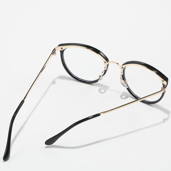 Anti-Blaulicht-Brille rundem Rahmen