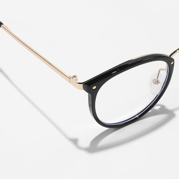 Anti-Blaulicht-Brille rundem Rahmen