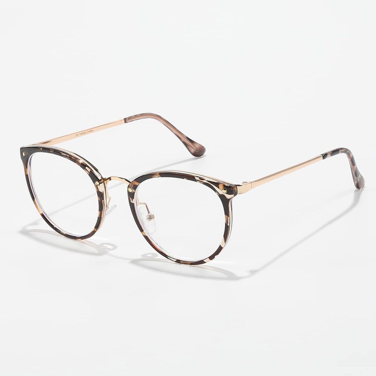 Anti-Blaulicht-Brille rundem Rahmen