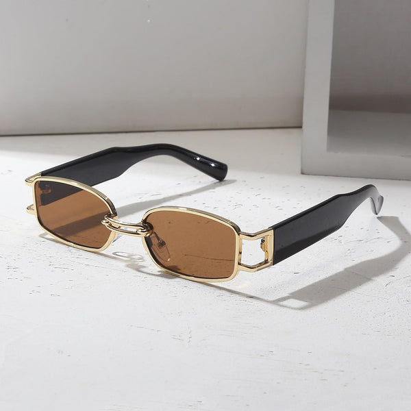 Mode Brille mit metallischem Rahmen