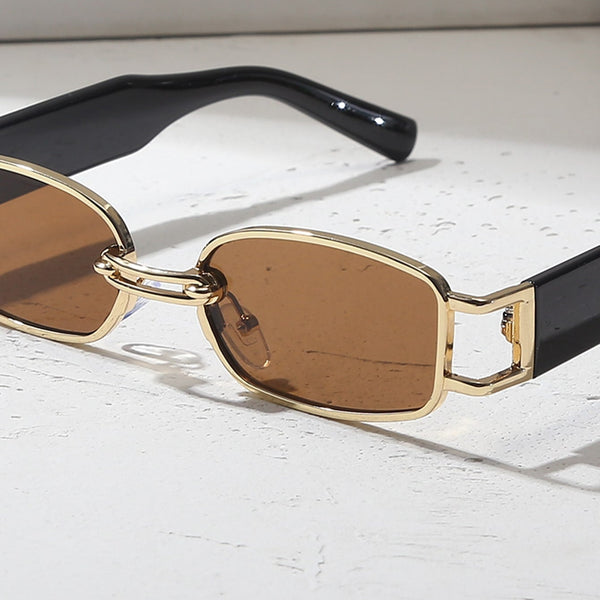 Mode Brille mit metallischem Rahmen