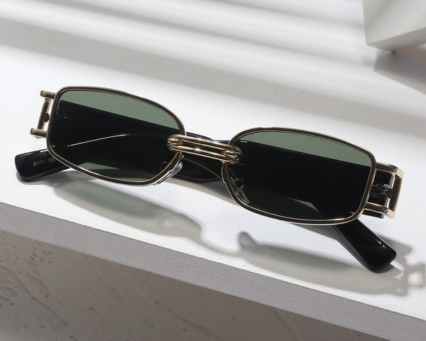 Mode Brille mit metallischem Rahmen