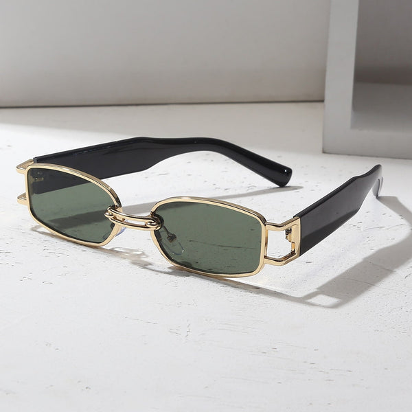 Mode Brille mit metallischem Rahmen