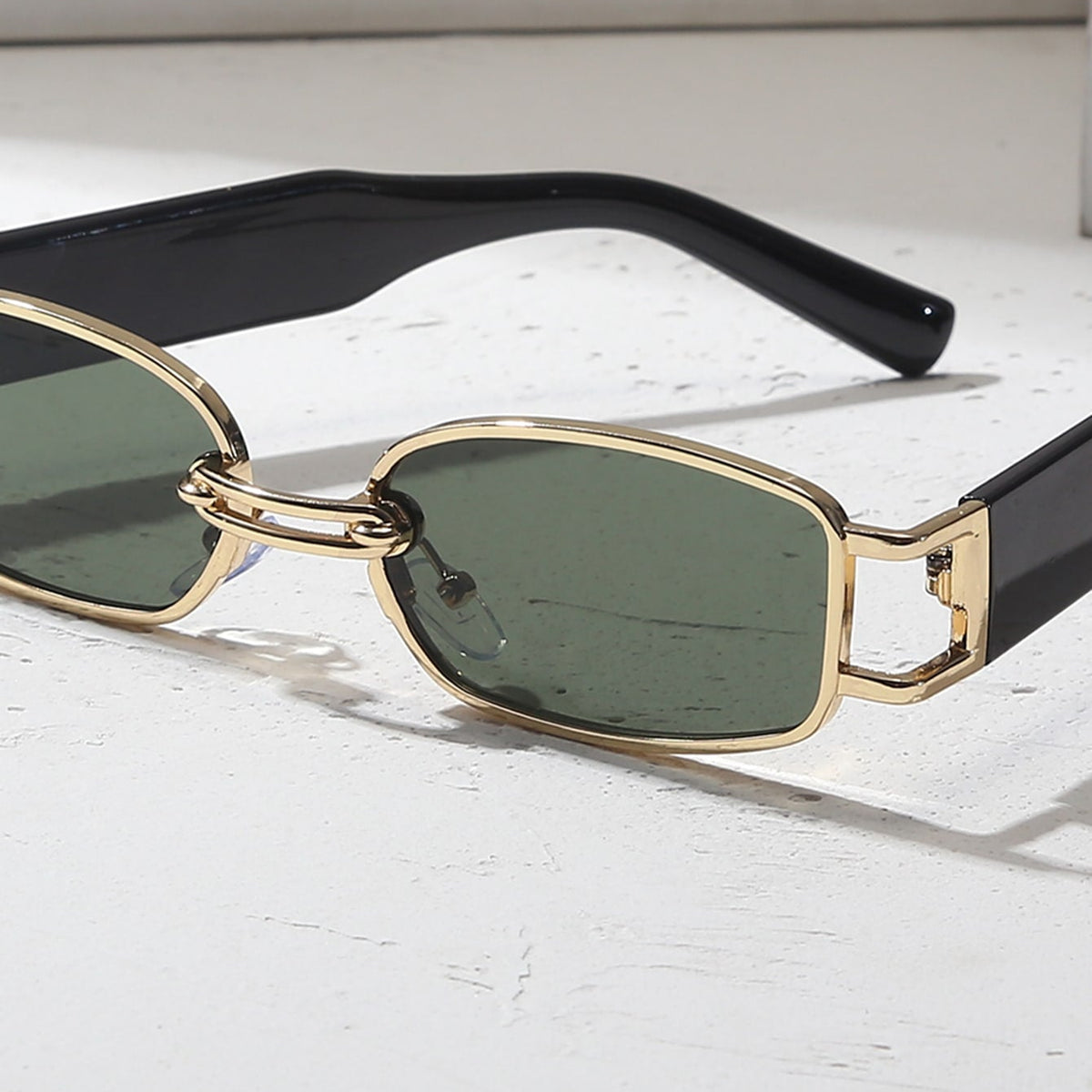Mode Brille mit metallischem Rahmen