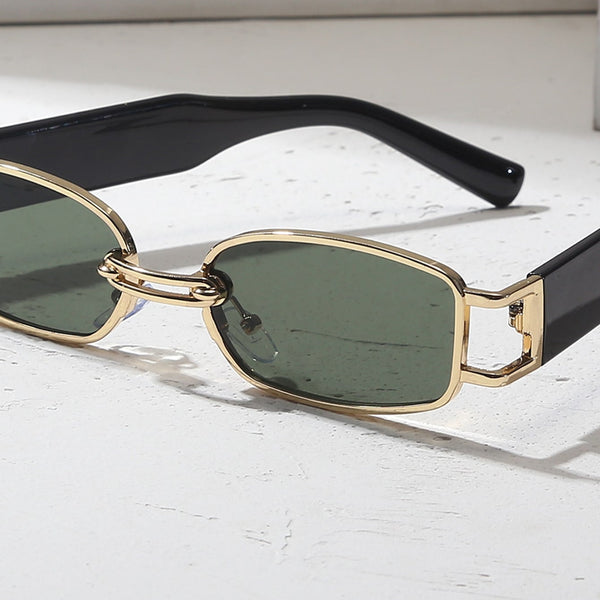 Mode Brille mit metallischem Rahmen