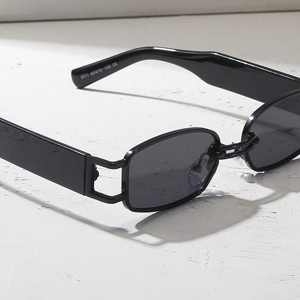 Mode Brille mit metallischem Rahmen