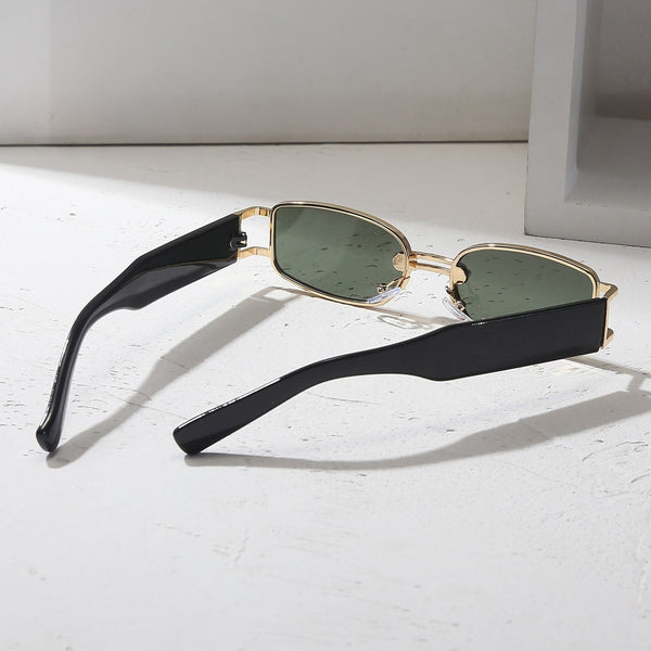 Mode Brille mit metallischem Rahmen