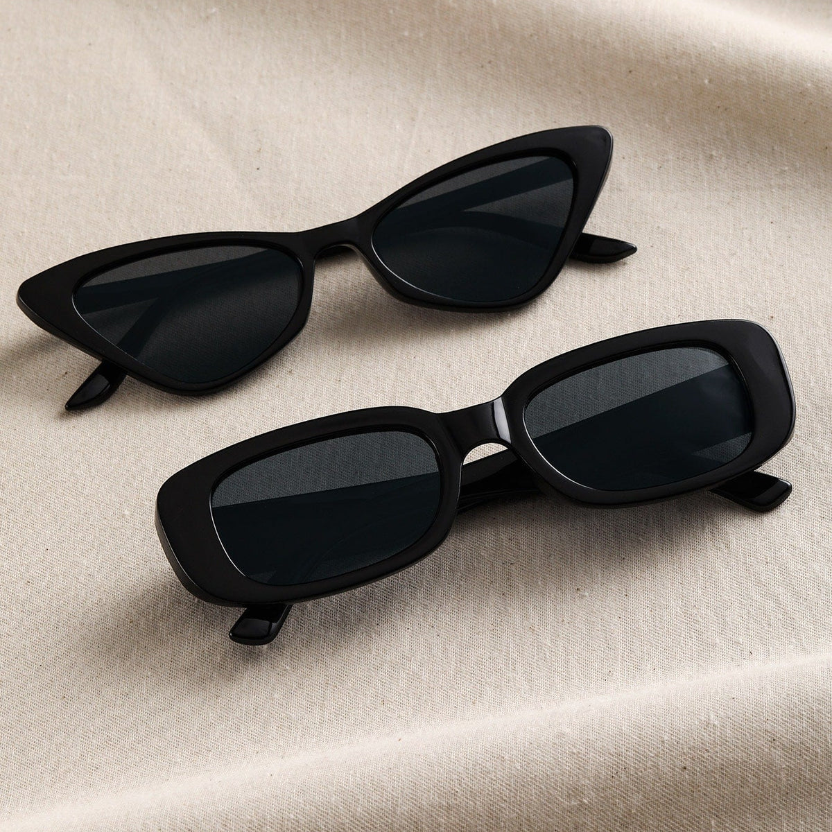 2 Paar Katzenaugen Sonnenbrille
