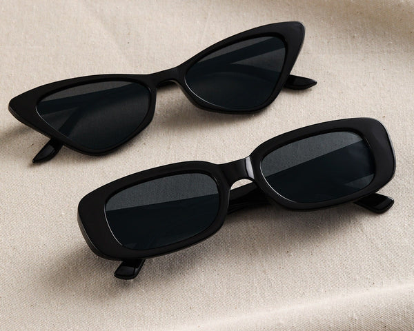 2 Paar Katzenaugen Sonnenbrille