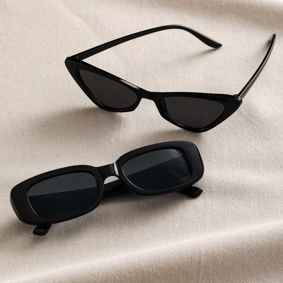 2 Paar Katzenaugen Sonnenbrille