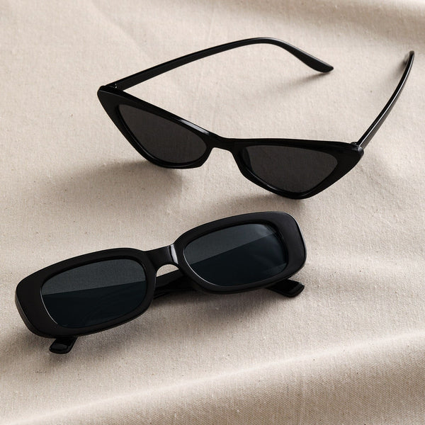 2 Paar Katzenaugen Sonnenbrille