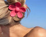 Haarklammer mit Blume Design
