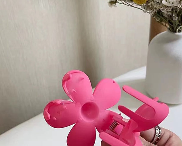 Haarklammer mit Blume Design