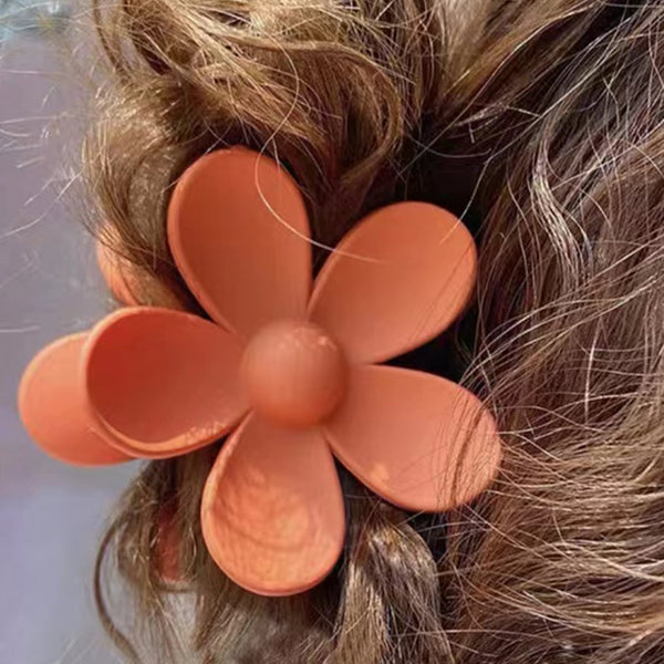 Haarklammer mit Blume Design
