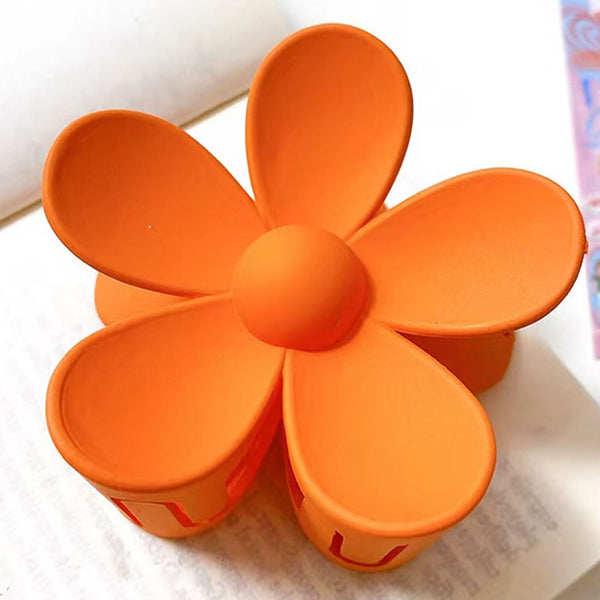 Haarklammer mit Blume Design