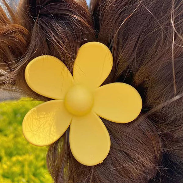 Haarklammer mit Blume Design