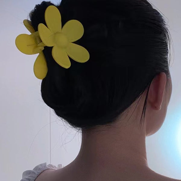 Haarklammer mit Blume Design