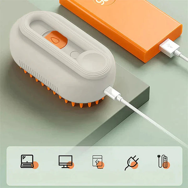 ComfyComb™ - Massagekamm mit Spray für Haustiere
