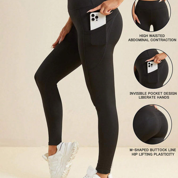 Nala™ High-Waist Leggings mit Taschen