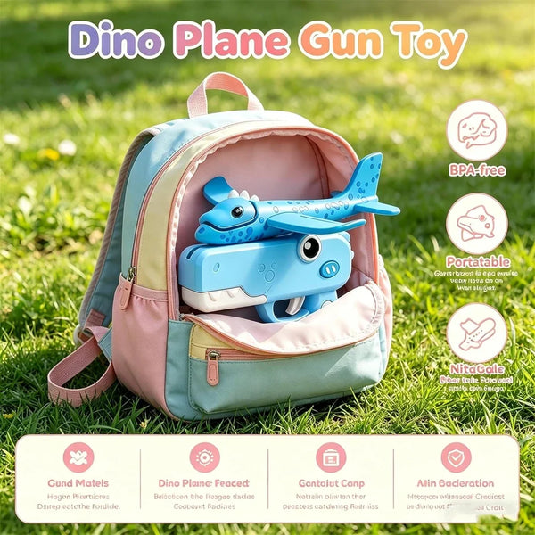 DinoFly™ Abenteuer-Flugzeug Launcher – Für Spannenden Outdoor-Spaß Ohne Batterien