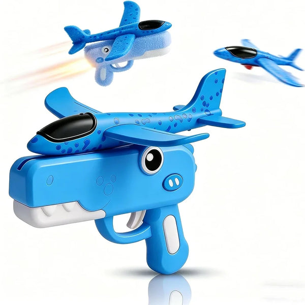 DinoFly™ Abenteuer-Flugzeug Launcher – Für Spannenden Outdoor-Spaß Ohne Batterien