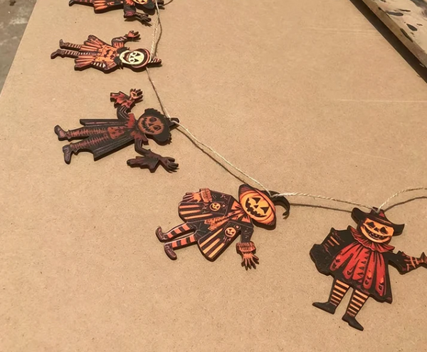 HauntHaven™ Vintage Halloween Holz-Wanddeko – Nostalgischer Kürbis-Look für schaurig-schöne Festtagsstimmung 🎃🖤