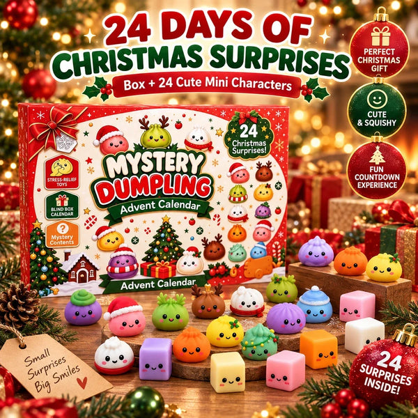 Squishmas™ Weihnachts-Adventskalender | 24 weiche Sammelüberraschungen