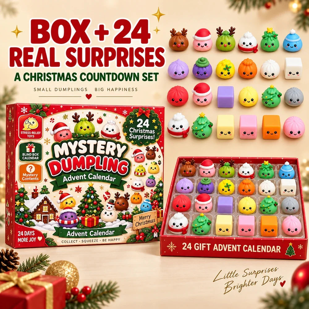 Squishmas™ Weihnachts-Adventskalender | 24 weiche Sammelüberraschungen