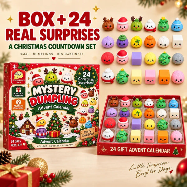 Squishmas™ Weihnachts-Adventskalender | 24 weiche Sammelüberraschungen
