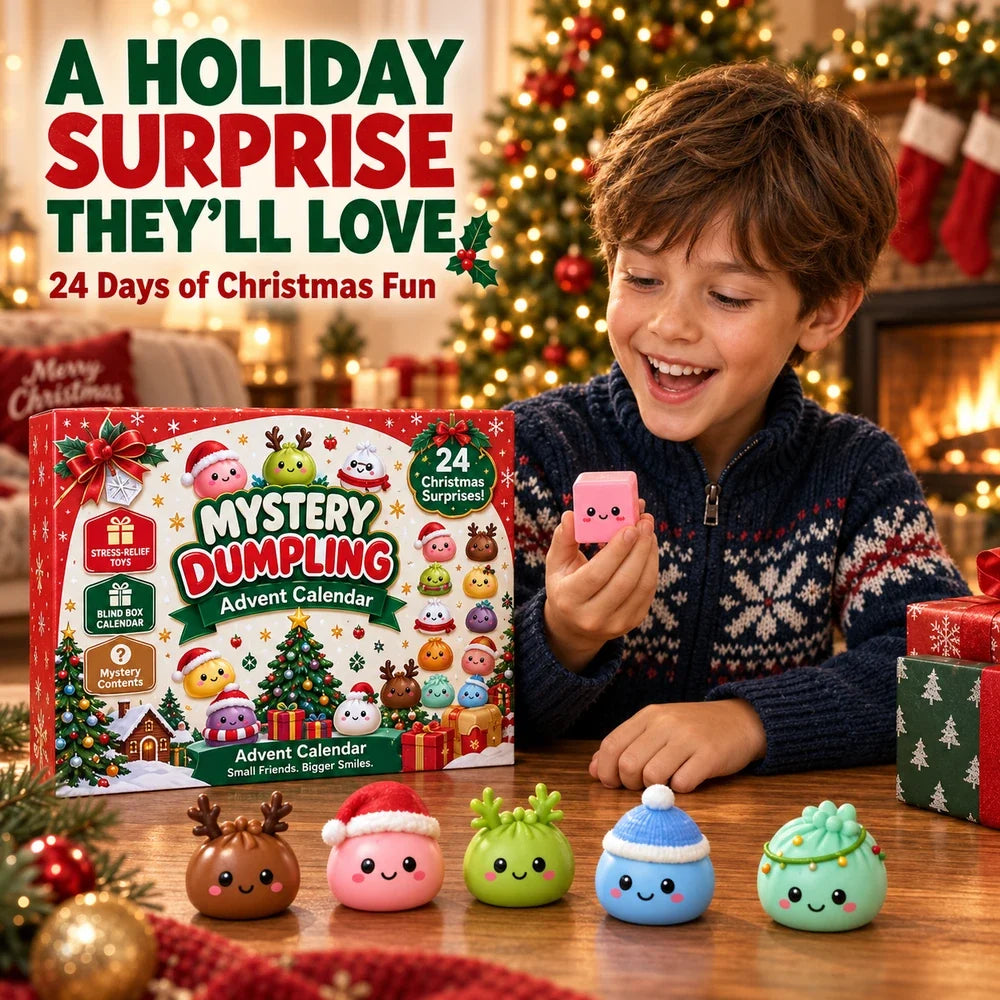 Squishmas™ Weihnachts-Adventskalender | 24 weiche Sammelüberraschungen