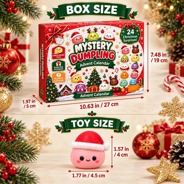 Squishmas™ Weihnachts-Adventskalender | 24 weiche Sammelüberraschungen