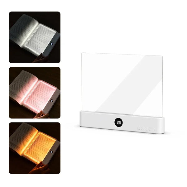 LeseLume™ LED-Lesezeichenlampe | Sanftes Licht für entspannte Lesestunden