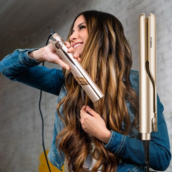 ZwillingsStil™ 2-in-1-Hairstyler und Lockenstab