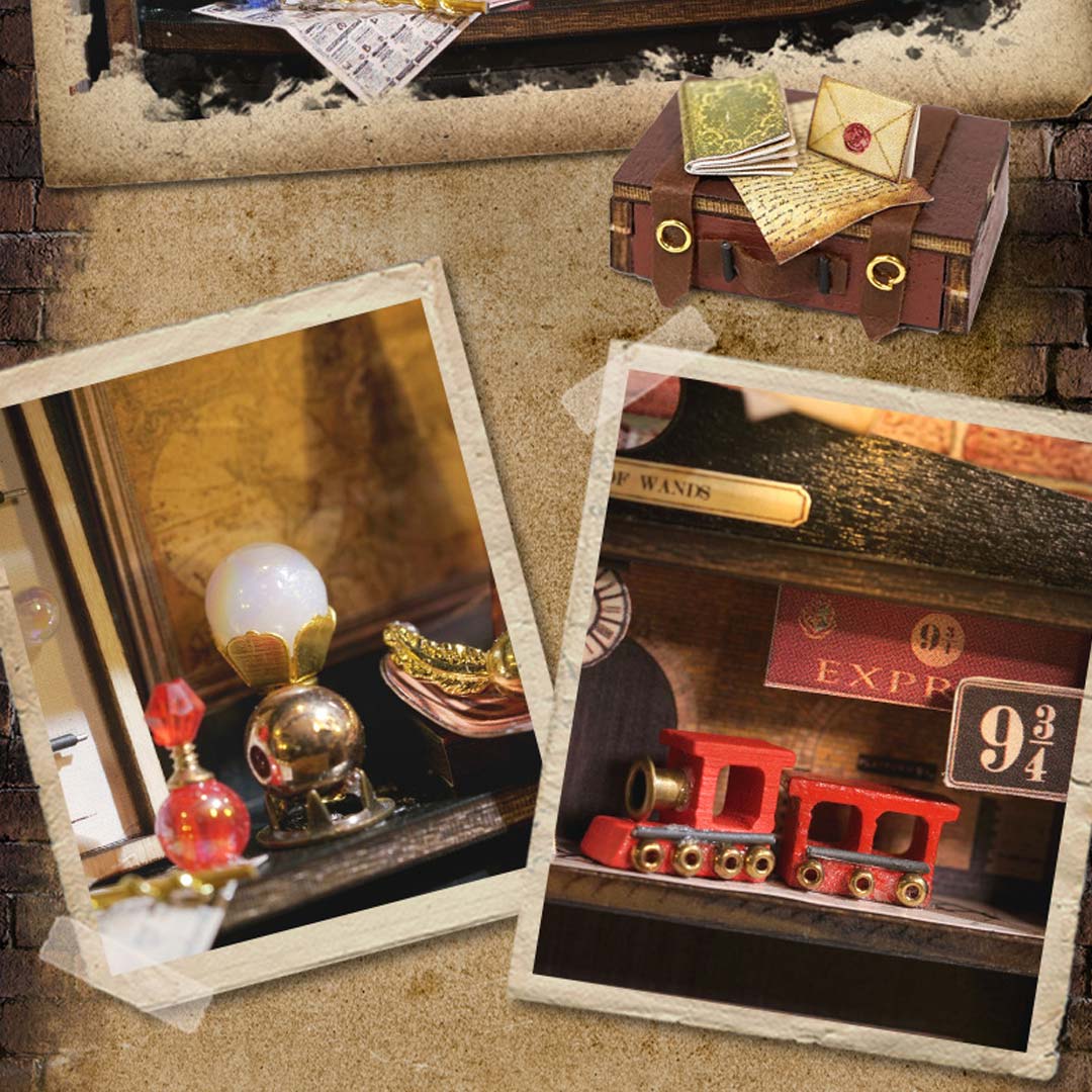 MiniMuse™ DIY-Miniaturhaus-Set | Erschaffe dein eigenes magisches LED-Puppenhaus