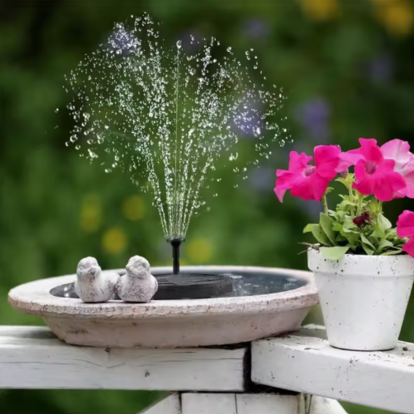FloraFontana™ – Der Solarbrunnen für lebendige Gärten.