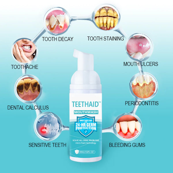 BrightMint™ Premium Mundspülung – Für Frischen Atem & Strahlend Gepflegte Zähne