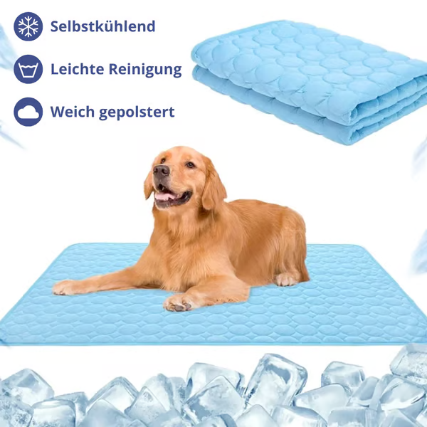 🐾 50% RABATT! ❄️ Premium Kühlmatte für Hunde & Katzen
