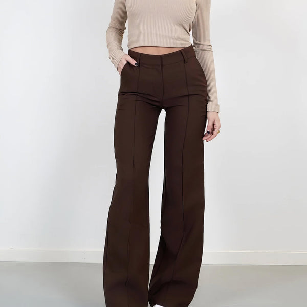 Sophia™ | Ausgestellte Hose mit hoher Taille