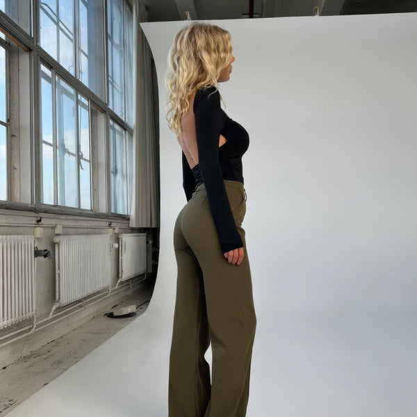 Sophia™ | Ausgestellte Hose mit hoher Taille
