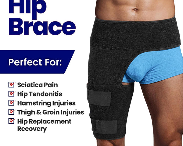 HüftGuardElite™ Unterstützung für Hüfte und Oberschenkel