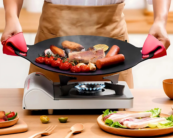 GrillXpert™ - Antihaft-Stein-Grillpfanne [Letzter Tag Rabatt]