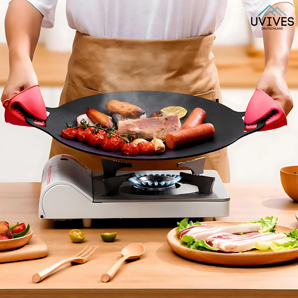 GrillXpert™ - Antihaft-Stein-Grillpfanne [Letzter Tag Rabatt]