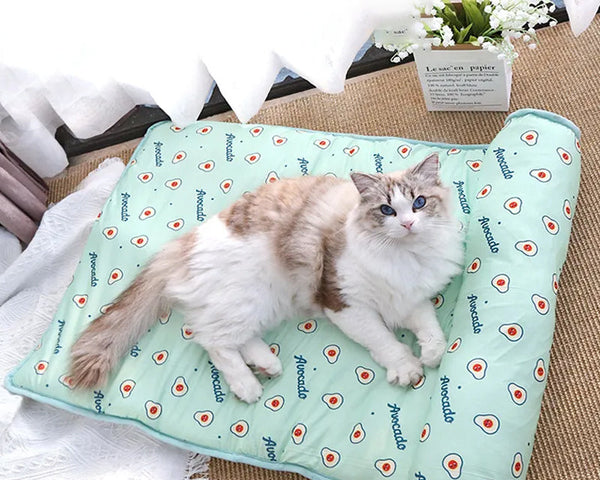 50% RABATT | CoolPetty™ - Kühlmatte aus Eis-Seide für Hunde und Katzen [Letzter Tag Rabatt]