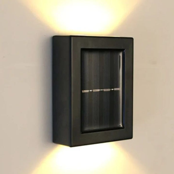 1+1 GRATIS | DuoLux - Solar-Doppel-Schatten-Wandleuchte