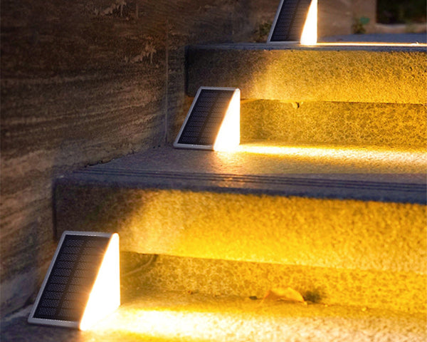 StepLights - LED-Treppenbeleuchtung, solar und wasserdicht [Letzter Tag Rabatt]